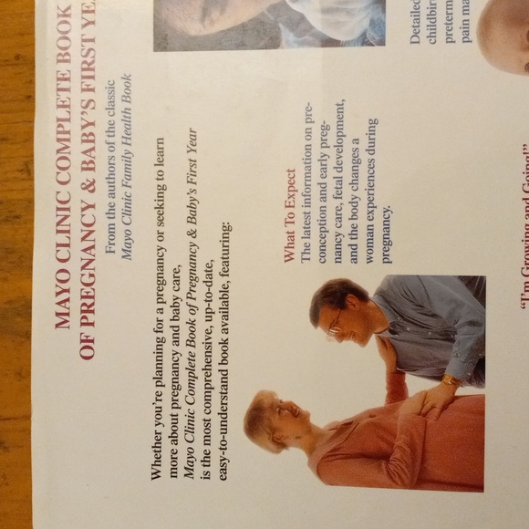Mayo Clinic Complete Book of Pregnancy & Baby's First Year - Hardback 750 pages - Picture 3 of 10